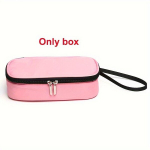 Kaasaskantav jahe kott, reisijahutuskott, mini rinnapiima k&uuml;lmakott. , Rožinė Spalva