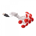 Seenelaternad USB-toitel Toakaunistuseks Haldjatuled 3.05 m 20 LED., 1,5 metro 10 žibintų + 3 metrų 20 žibintų