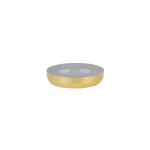 MyHome Soft Gold Grey dekoratiivne kauss, 16x16x3,5 cm