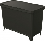 Keden pr&uuml;gikast sorteerimiseks Systema, must, 10+23 l