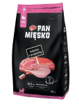 Pan Mięsko Veal with quail L puppy vasikaliha ja vutiga, 20 kg