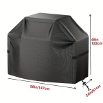 Veekindel UV-kindel BBQ grillkate v&auml;listingimustesse. , 147,32 cm