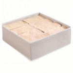 Kompaktne aluspesu hoidja 32x32x10cm, valge v&auml;rvi