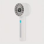 Kaasaskantav ventilaator USB, Baltas