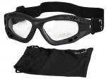 Taktikalised kaitseprillid Mil-Tec Commando Brille Clear, must
