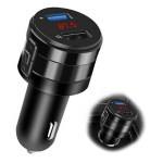 FM-modulaatorid, auto Bluetoothi FM-saatja &ndash; kahe USB-laadija pistikupesa lisaadapter, kiirlaadimine, k&auml;ed-vabad