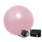 Muud treeningtooted, Core Fitnessi treeningpall &ndash; libisemiskindel joogapall stabiilsuse tasakaalustamiseks, heleroosa