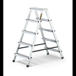 Kahepoolne alumiiniumredel HOME, 5 astet, 125 kg