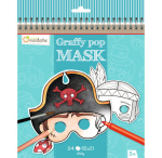 Maskitoorikuraamat poistele 24l 250g, Avenue Mandarine