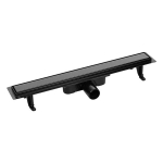 Du&scaron;ikanal Laveo Basso 2in1, 90 cm, Black