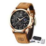 Benyar meeste k&auml;ekell, nahast k&auml;ev&otilde;ru D107