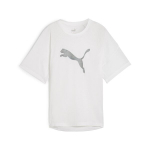 Naiste vabaaja T-s&auml;rk PUMA EVOSTRIPE PUMA Graphic Tee - 67787602, valge