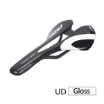 (-UD valge l&auml;ikega) Itaalia tipptasemel 3K v&otilde;i UD m&auml;gijalgratas Full Carbon sadul maanteeratta sadul MTB esiistme Sella Seat ZD136 jalgratta sadul, (-UD baltas blizgesys)