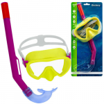 Sukeldumismask snorkliga Bestway Crusader, kollane
