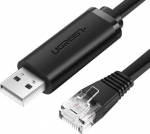 Ugreen (CM204 RS2320), konsoolikaabel, 1,5 m, must