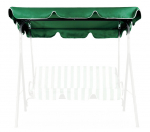 Kiige varikatus 166 x 112 cm veekindel kate roheline ModernHome