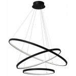Rippvalgusti Hoop 93W LED, must