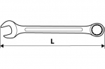 Lehtsilmusnarre 13 mm CrV