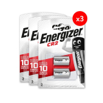 Energizer elemendid CR2 Liitium, 6 tk.