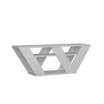 TV-laud Kalune Design Pipralla, valge
