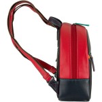 Naiste nahast seljakott, Visconti S-46, must-punane