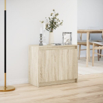 puhvetkapp，kummut，kapp LED-tulega, Sonoma tamm, 72x34x61 cm, tehispuit CFE38793