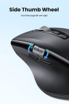 Ugreen Hyper -Fast kerimisjuhtmeta hiir, 5000DPI, ergonoomiline - hiiretallaga