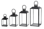 4living latern Aamu must komplekt 4 tk