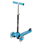 EVO reguleeritav kolmerattaline roller lastele Light Up Mini Cruiser Sinine helendavad rattad