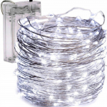 Valguskett 80 LED Micro, k&uuml;lm valge