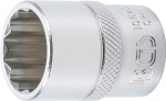 Pistikupesa, 12-punktiline | 12,5 mm (1/2 ") ajam | 20 mm BGS Technic-10640