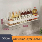 Must vannitoa lisaseadme riiuli poldid paigaldamise meigikorraldaja vaimne nurga riiul riiul du&scaron;&scaron;&scaron;&scaron;&scaron;&scaron;&scaron;us vannituba aksessuaar 811780_, White 50cm-1