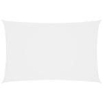 vidaXL oxford-kangast p&auml;ikesepuri, ristk&uuml;likukujuline, 2,5 x 5 m valge, Valge