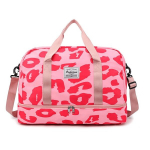 Kahe sahtliga reisikott eCarla, roosa.