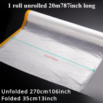 Mitmek&uuml;lgne isekleepuv PVC kaitsekile majapidamisele ja autole, 270cm15m