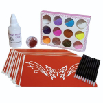 Glitter tattoo komplekt, 10tk.