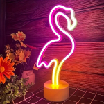 Flamingo LED Neoonvalgusti Alusel,  Rožinė Raudona