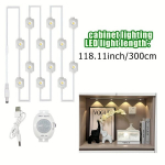 Inimkeha Sensing Kapi Valgus, 118,11 colio / 300 cm