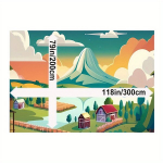 Luksuslik Kunstka&scaron;miir Vaip Pehme TPR Alus - 1300gsm., 79 * 118 colių / 200 * 300 cm