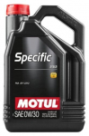 S&uuml;nteetiline mootori&otilde;li Motul Specific, 106414, 2312 0W30, 5 l