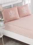 Enlora voodilinade komplekt Pure Powder, 160x200+20 cm, 3 osa