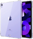 iPad Air 11-tollise M2 2024 Shockproof Karp - Paindlik l&auml;bipaistev TPU kaitse Phonillico