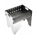 Kompaktne grill ja grillrest Home, 51x39x48cm, must
