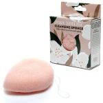 Vananemisvastase toimega ja roosiga Florens Jasminum Pure Konjac minipuhastussvamm