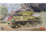 Rye Field Model mudelikomplekt - M4A3 76W HVSS Early Type, 1/35, RFM-5058