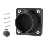 Plastikust seinakinnitus, T&uuml;&uuml;p 1 laadimiskaabli hoidik elektris&otilde;idukitele