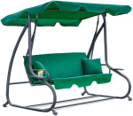 Kokkupandav kiik Funfit Garden Relax Plus, rohelised