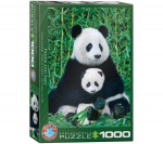 Pusle Eurographics, 6000-0173, Panda and Baby, 1000 tk
