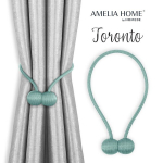 AmeliaHome kardinahoidjad Toronto, 2 tk.
