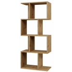 Riiul Fiesta 4P, pruun